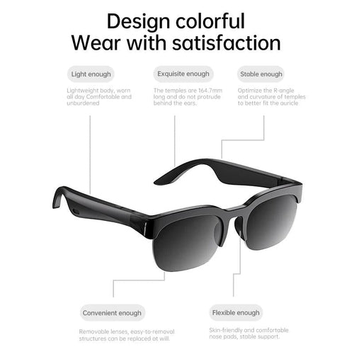 Wireless Bluetooth Glasses With AI Intelligent